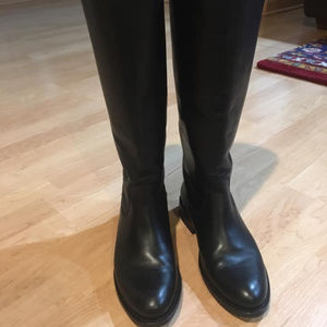 FRYE Womens Jayden Buckle Back Zip Wide Calf